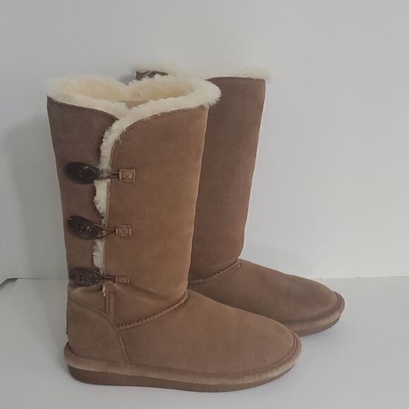 Bearpaw Lauren Boot Sheepkin and Wool Blend Size 7 - Picture 1 of 15